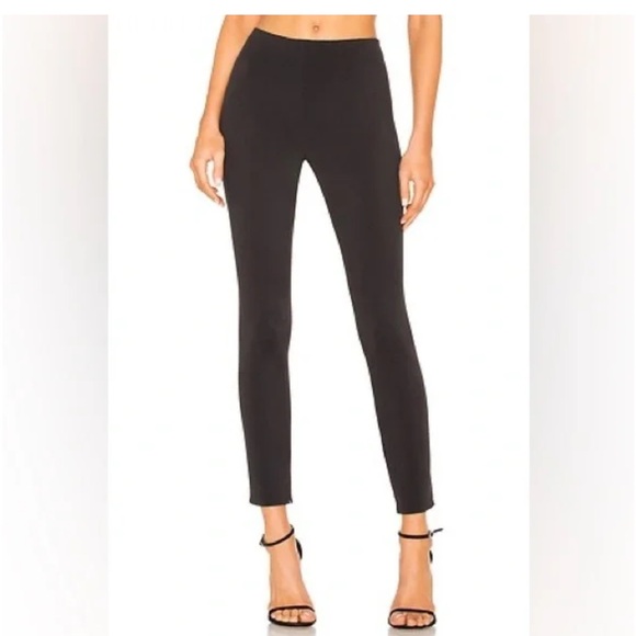 Theory Skinny Legging K Size 4 Black Mod Knit